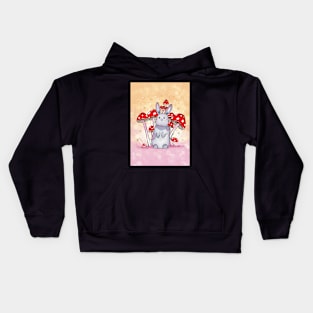 Mushroom Bunny Kids Hoodie